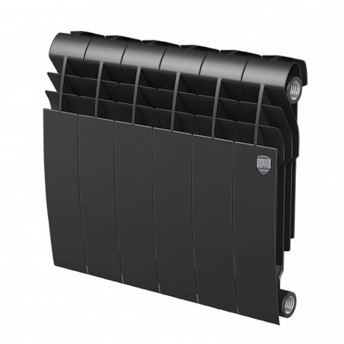 Радиатор биметаллический Royal Thermo BiLiner 350 6 секций Noir Sable Royal Thermo