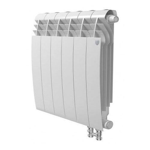 Радиатор биметаллический Royal Thermo BiLiner 500 VD 6 секций Bianco Traffico Royal Thermo