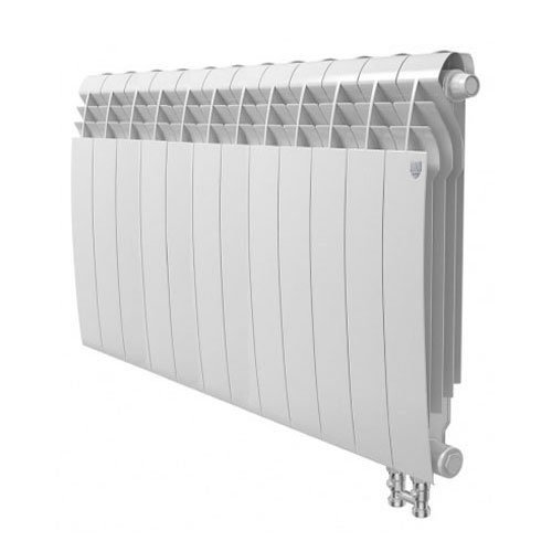 Радиатор биметаллический Royal Thermo BiLiner 500 VD 12 секций Bianco Traffico Royal Thermo