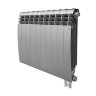 Радиатор биметаллический Royal Thermo BiLiner 500 VD 10 секций Silver Satin