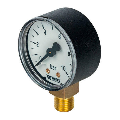 Манометр радиальный 10 бар 50 мм F+R200 (MRP) Watts Watts