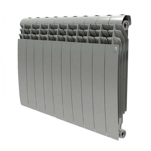 Радиатор алюминиевый Royal Thermo Biliner Alum 500 10 секций Silver Satin Royal Thermo