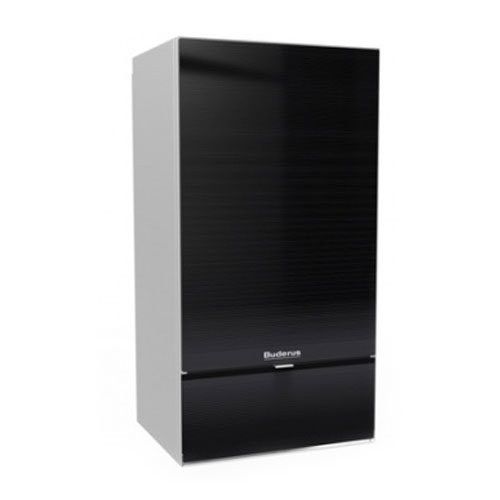 Котел настенный газовый Logamax plus GB172i-30 K H Buderus (черный) Buderus