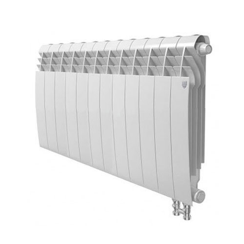 Радиатор биметаллический Royal Thermo BiLiner 350 VD 12 секций Bianco Traffico Royal Thermo